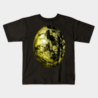 Green Abstract Egg Kids T-Shirt